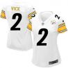 Cheap Mike Vick Steelers Women Jersey From China White Game #2