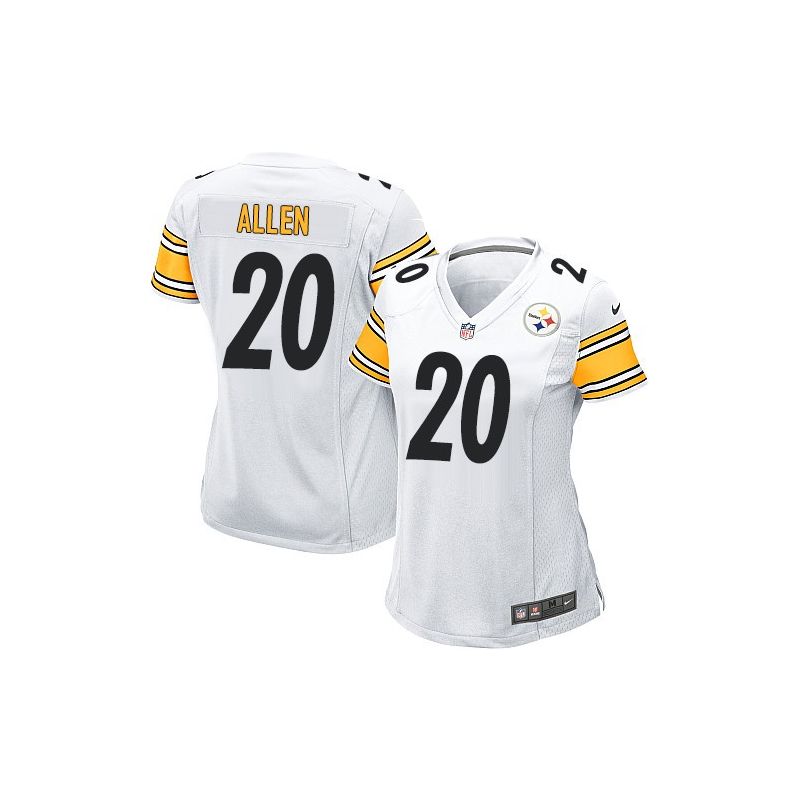 Cheap Will Allen Steelers Women Jersey From China White Game #20