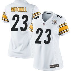 Cheap Mike Mitchell Steelers Women Jersey From China White Game #23