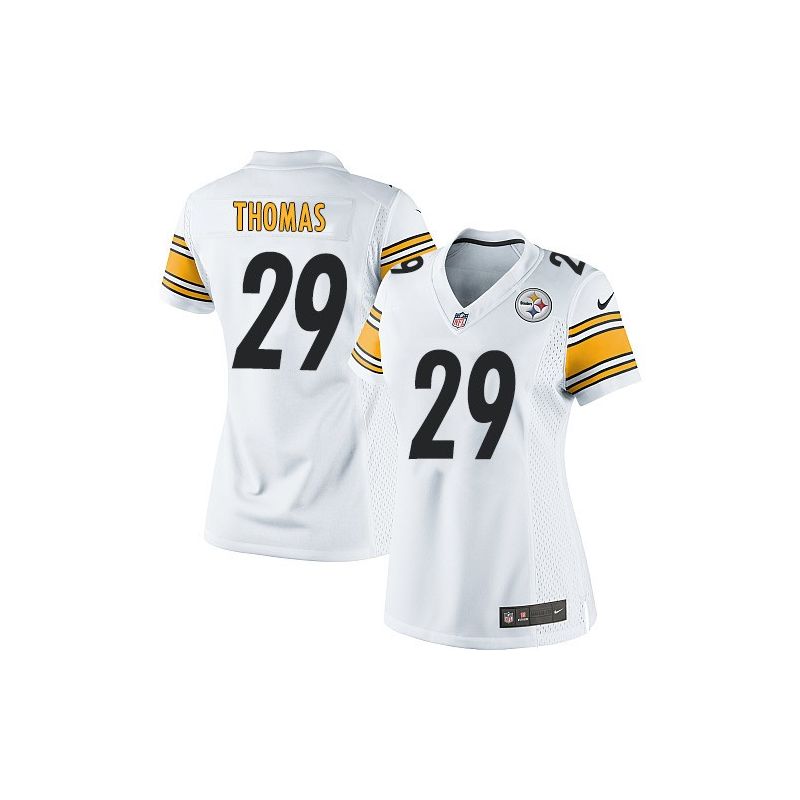 Cheap Shamarko Thomas Steelers Women Jersey From China White Game #29
