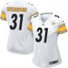 Cheap Shaquille Richardson Steelers Women Jersey From China White Game #31