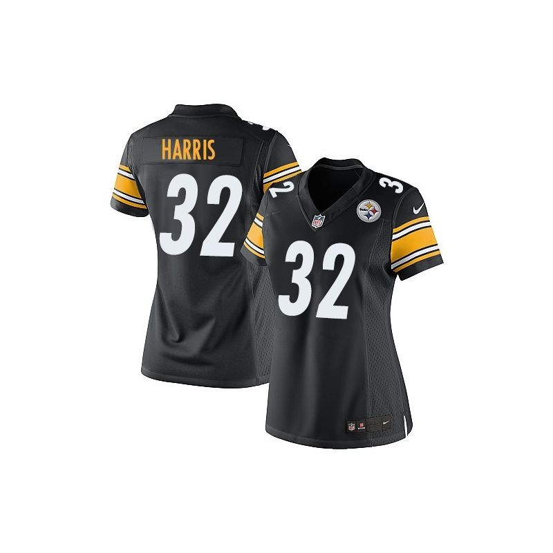 Cheap Franco Harris Steelers Women Jersey From China Black Game #32