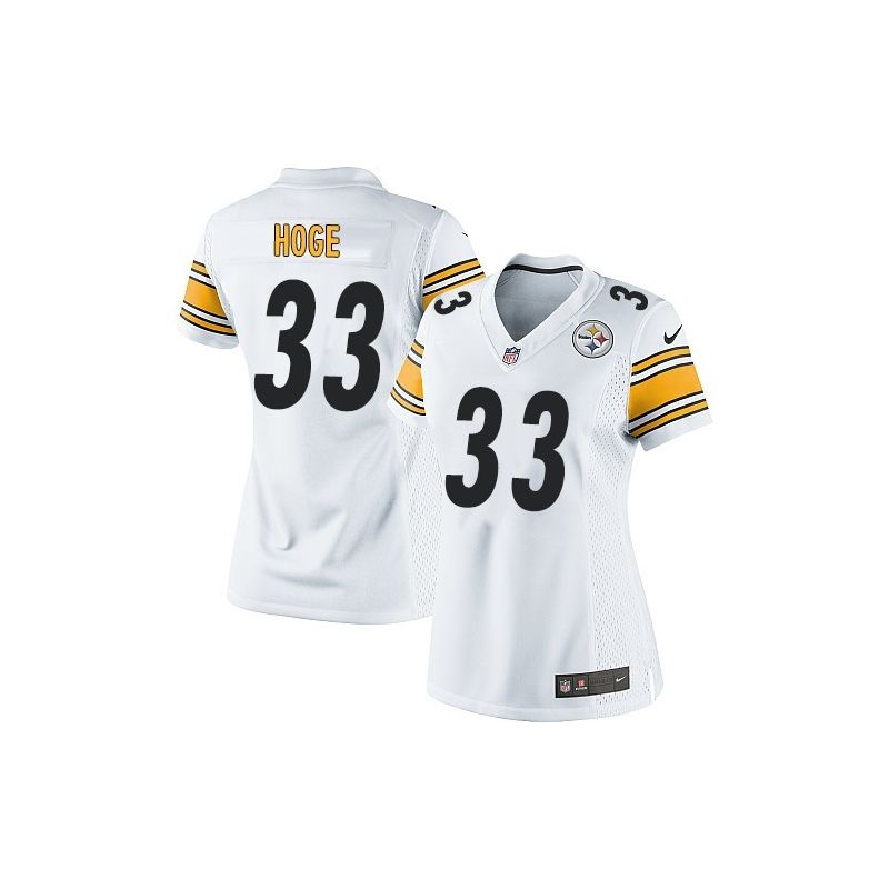 Cheap Merril Hoge Steelers Women Jersey From China White Game #33