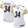 Cheap DeAngelo Williams Steelers Women Jersey From China White Game #34