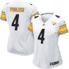 Cheap Adam Podlesh Steelers Women Jersey From China White Game #4