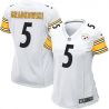 Cheap Bruce Gradkowski Steelers Women Jersey From China White Game #5