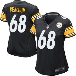 Cheap Kelvin Beachum Steelers Women Jersey From China Black Game #68