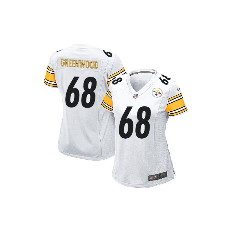 Cheap LC Greenwood Steelers Women Jersey From China White Game #68