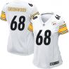 Cheap LC Greenwood Steelers Women Jersey From China White Game #68