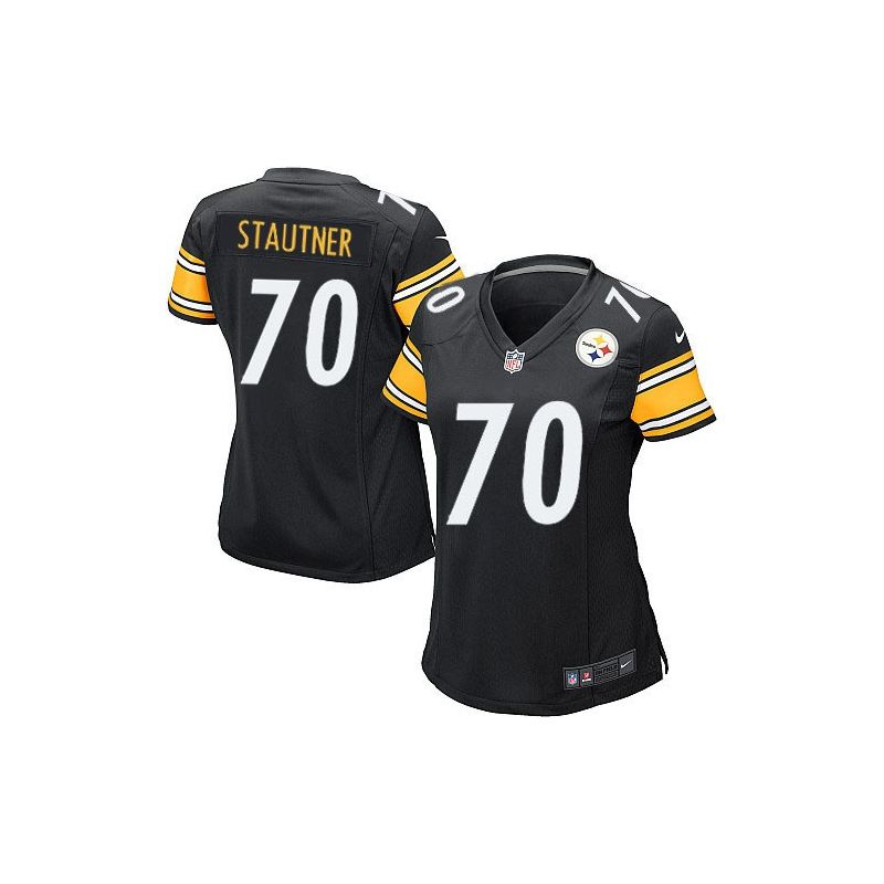 Cheap Ernie Stautner Women Jersey From China Steelers Game #70