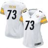 Cheap Ramon Foster Steelers Women Jersey From China White Game #73