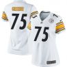 Cheap Joe Greene Steelers Women Jersey From China White Game #75