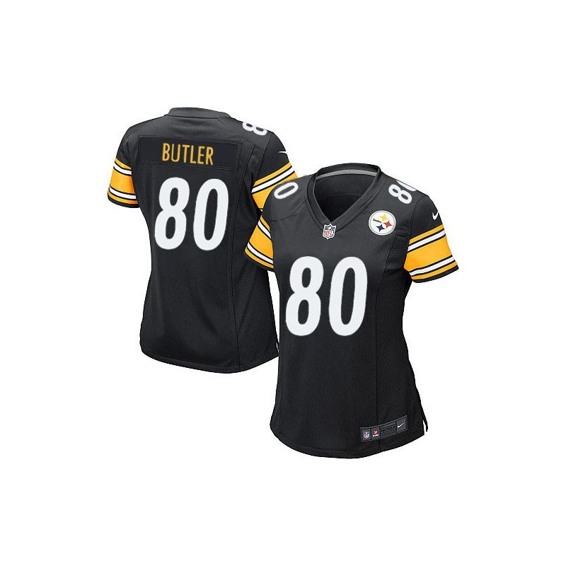 Cheap Jack Butler Steelers Women Jersey From China Black Game #80