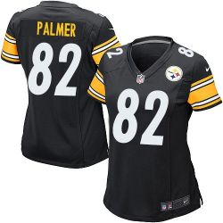Cheap Michael Palmer Steelers Women Jersey From China Black Game #82