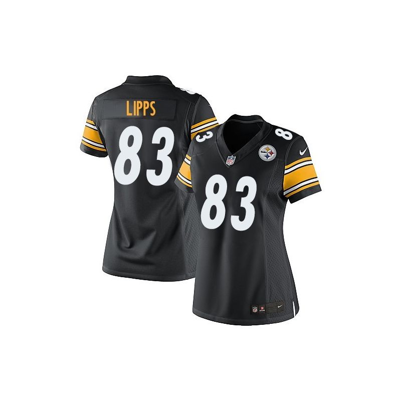Cheap Louis Lipps Steelers Women Jersey From China Black Game #83
