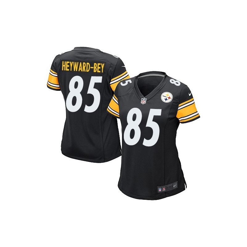 Cheap Darrius Heyward-Bey Steelers Women Jersey From China Black Game #85