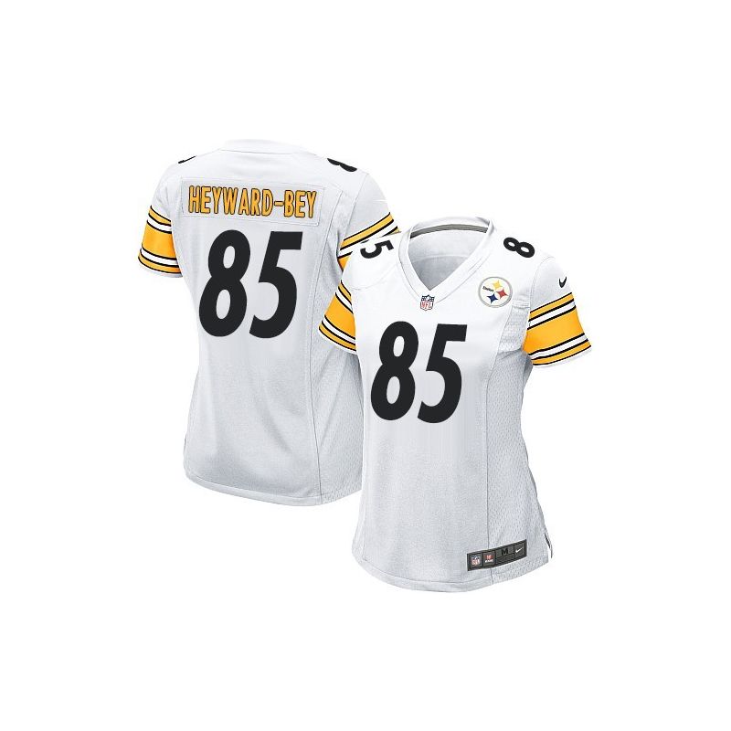 Cheap Darrius Heyward-Bey Steelers Women Jersey From China White Game #85