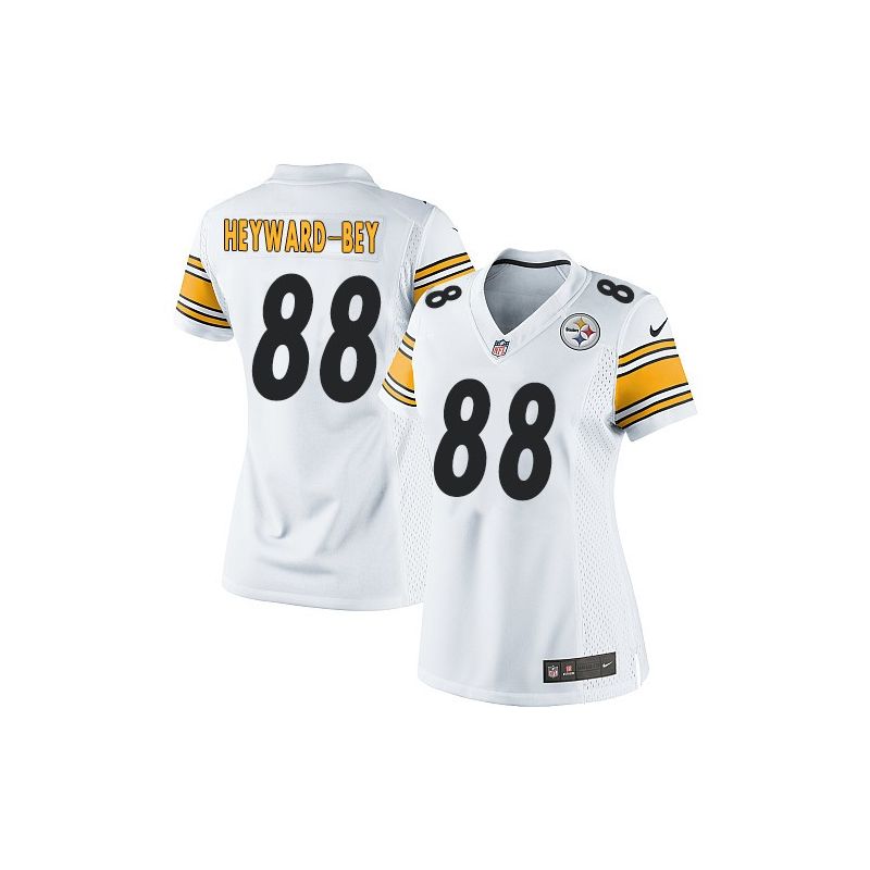 Cheap Darrius Heyward-Bey Steelers Women Jersey From China White Game #88