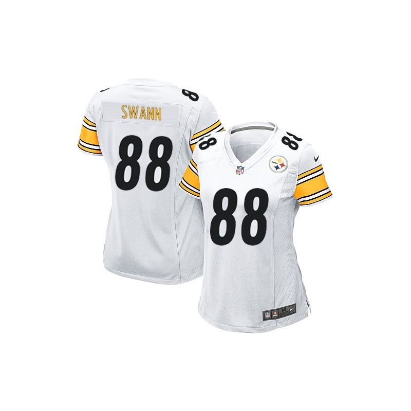 Cheap Lynn Swann Steelers Women Jersey From China White Game #88
