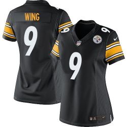 Cheap Brad Wing Steelers Women Jersey From China Black Game #9