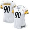 Cheap Steve McLendon Steelers Women Jersey From China White Game #90