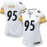Cheap Greg Lloyd Steelers Women Jersey From China White Game #95