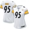Cheap Jarvis Jones Steelers Women Jersey From China White Game #95