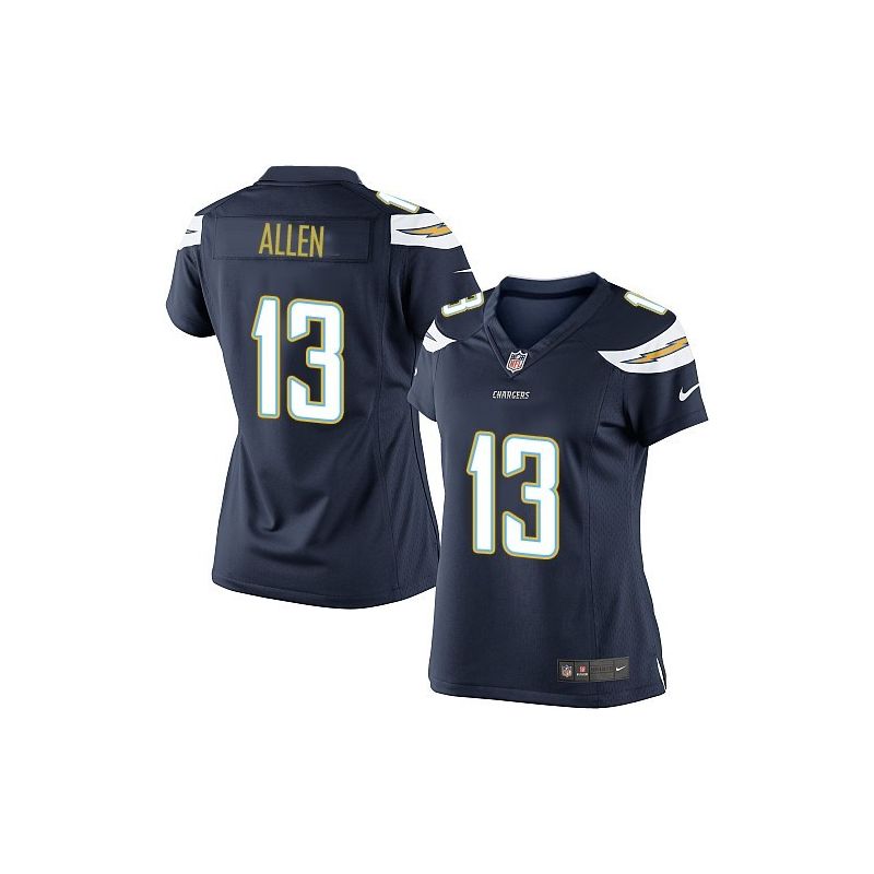 Cheap Keenan Allen Chargers Women Jersey From China Navy-Blue Game #13