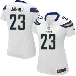 Cheap Quentin Jammer Chargers Women Jersey From China White Game #23