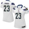 Cheap Quentin Jammer Chargers Women Jersey From China White Game #23
