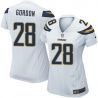 Cheap Melvin Gordon Chargers Women Jersey From China White Game #28