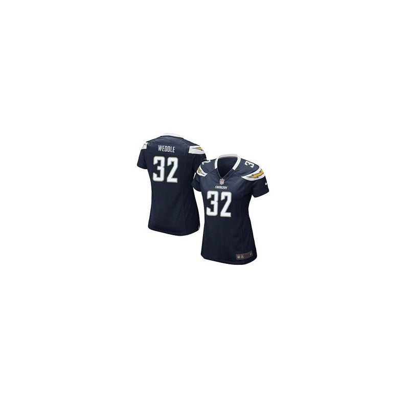 Cheap Eric Weddle Chargers Women Jersey From China Navy-Blue Game #32