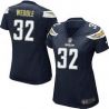 Cheap Eric Weddle Chargers Women Jersey From China Navy-Blue-NEW Game #32