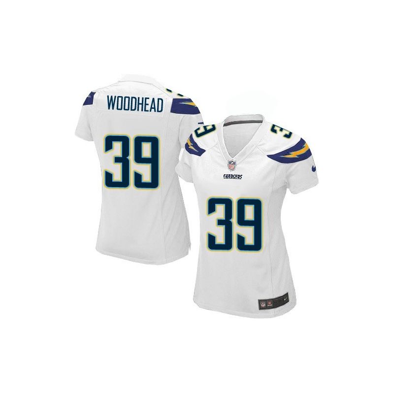 Cheap Danny Woodhead Chargers Women Jersey From China White Game #39