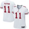 Cheap Quinton Patton 49ers Women Jersey From China White Game #11