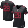 Cheap Carlos Hyde 49ers Women Jersey From China Black Game #28