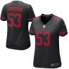 Cheap NaVorro Bowman 49ers Women Jersey From China Black Game #53