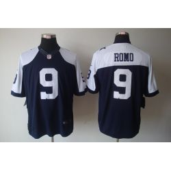 Cheap Tony Romo Cowboys Jersey #9 Blue Thanksgiving From China Limited