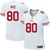 Cheap Jerry Rice 49ers Women Jersey From China White Game #80