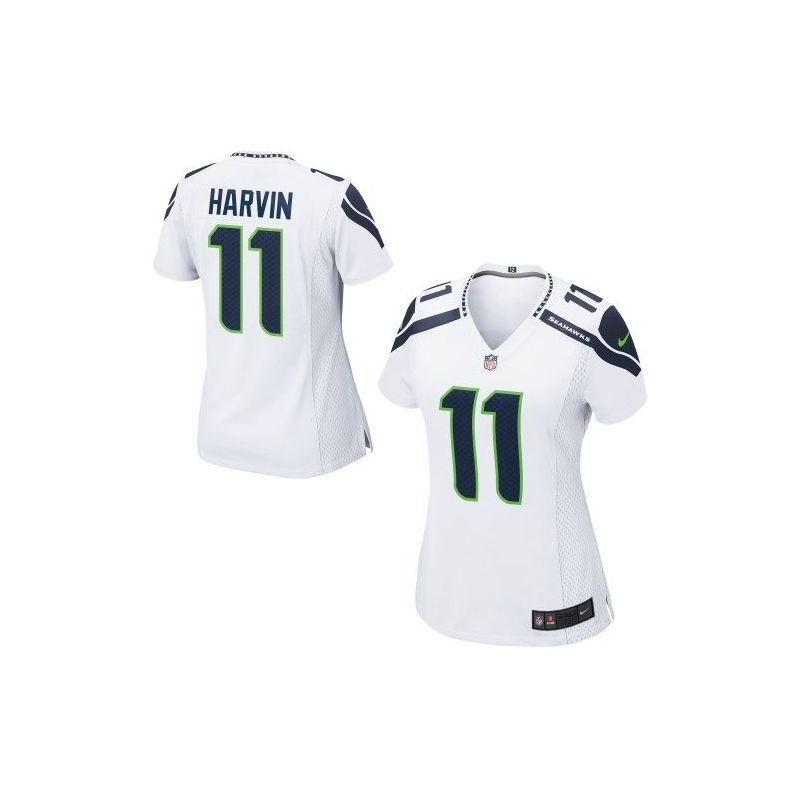 Cheap Percy Harvin Seahawks Women Jersey From China White Game #11