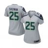 Cheap Richard Sherman Seahawks Women Jersey From China Grey Game #25