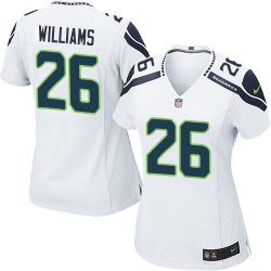 Cheap Cary Williams Seahawks Women Jersey From China White Game #26