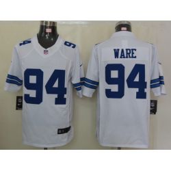 Cheap DeMarcus Ware Cowboys Jersey #94 White From China Limited