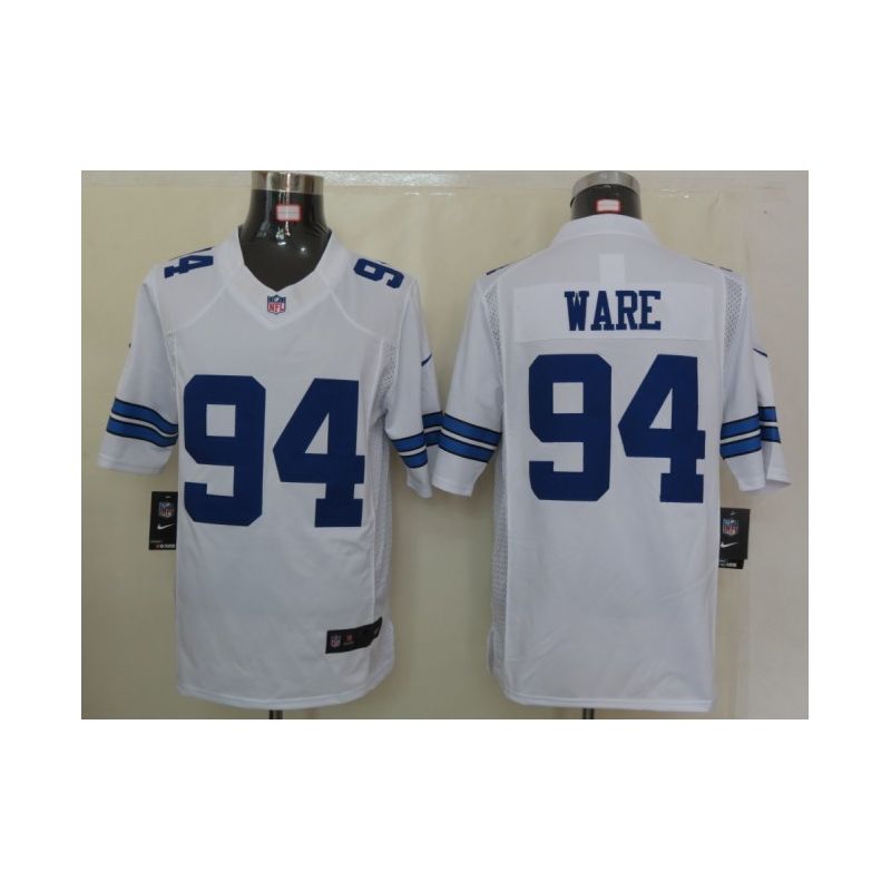 Cheap DeMarcus Ware Cowboys Jersey #94 White From China Limited