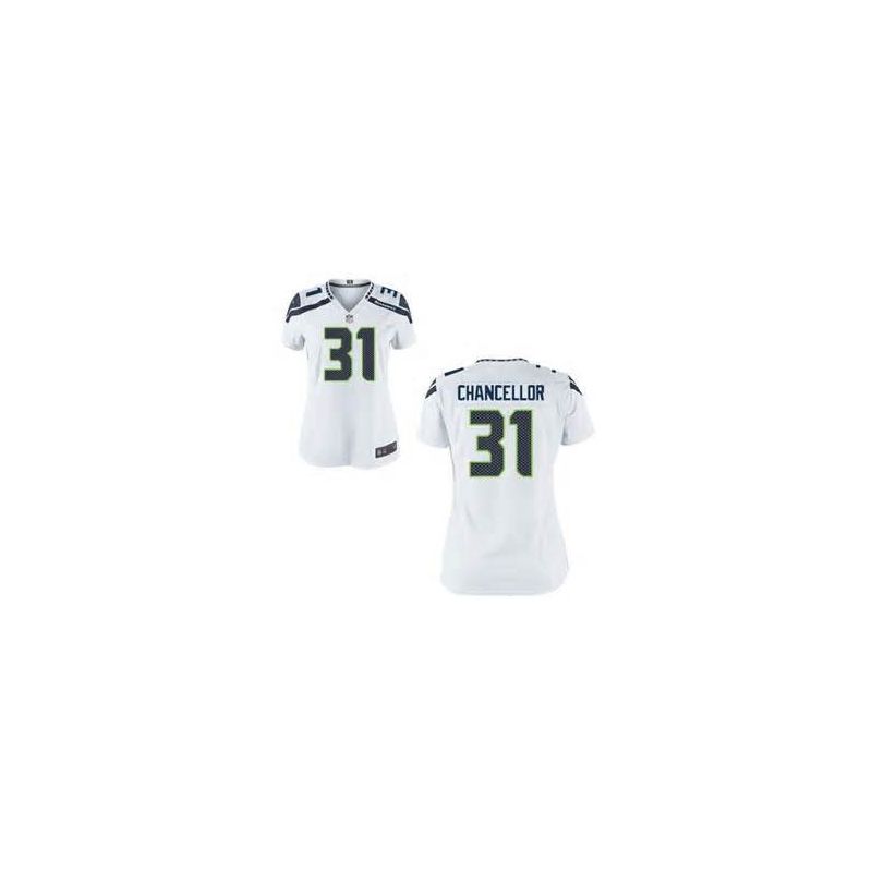 Cheap Kam Chancellor Seahawks Women Jersey From China White Game #31