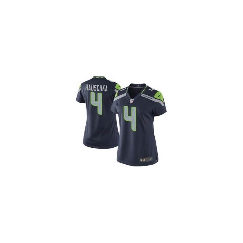 Cheap Steven Hauschka Seahawks Women Jersey From China Blue Game #4