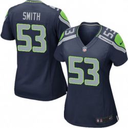 Cheap Malcolm Smith Seahawks Women Jersey From China Blue Game #53