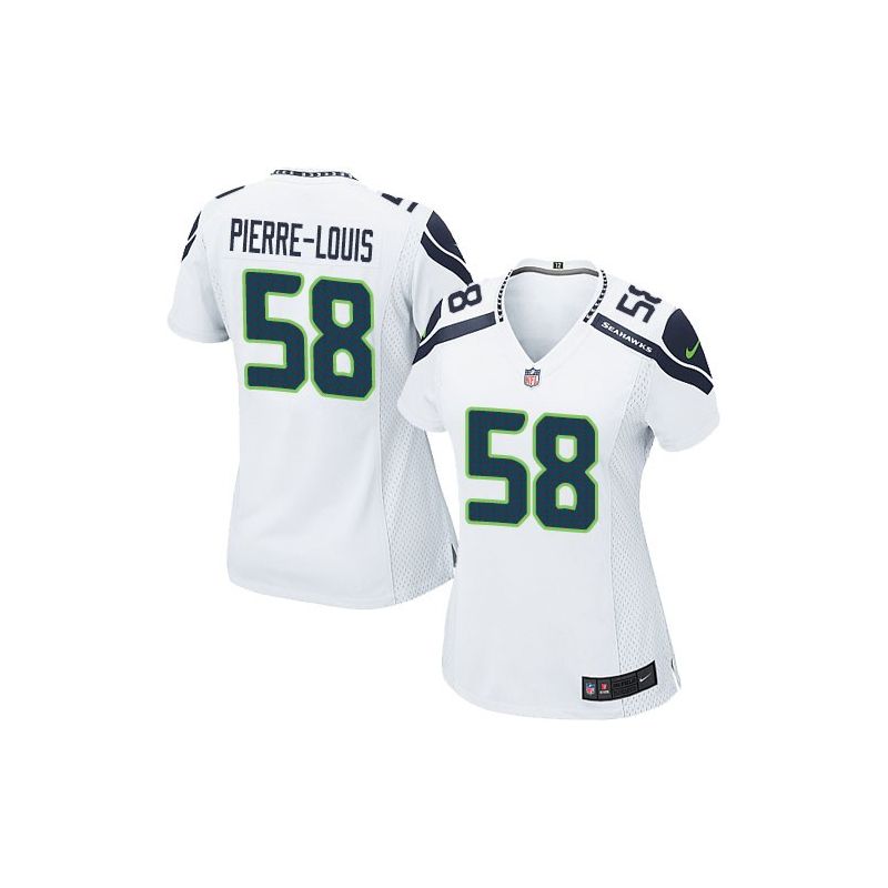 Cheap Kevin Pierre-Louis Seahawks Women Jersey From China White Game #58