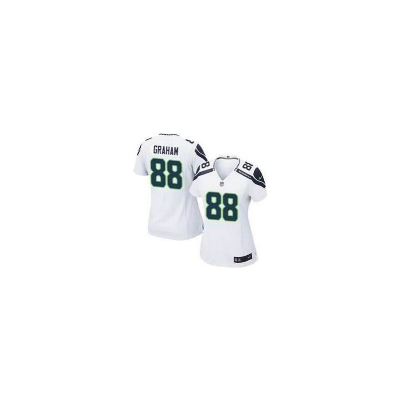 Cheap Jimmy Graham Seahawks Women Jersey From China White Game #88