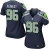 Cheap Cortez Kennedy Seahawks Women Jersey From China Blue Game #96